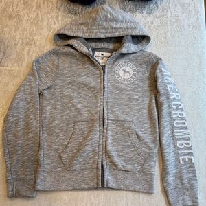 Abercrombie & Fitch Kids Gray Hoodie Boys size 9/10